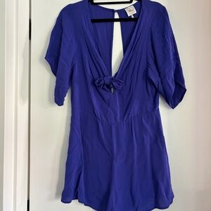 LISA & LUCY Blue Romper